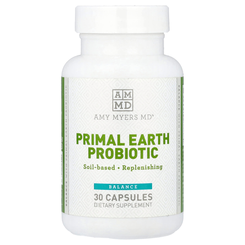 Amy Myers MD, Primal Earth, пробиотик, 30 капсул