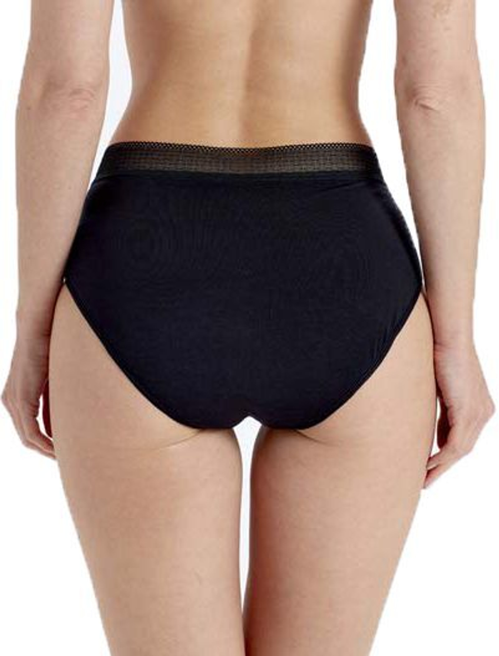 Менструальные трусы-брифы Period Pants (Размер: 2X) (Цвет: черный)