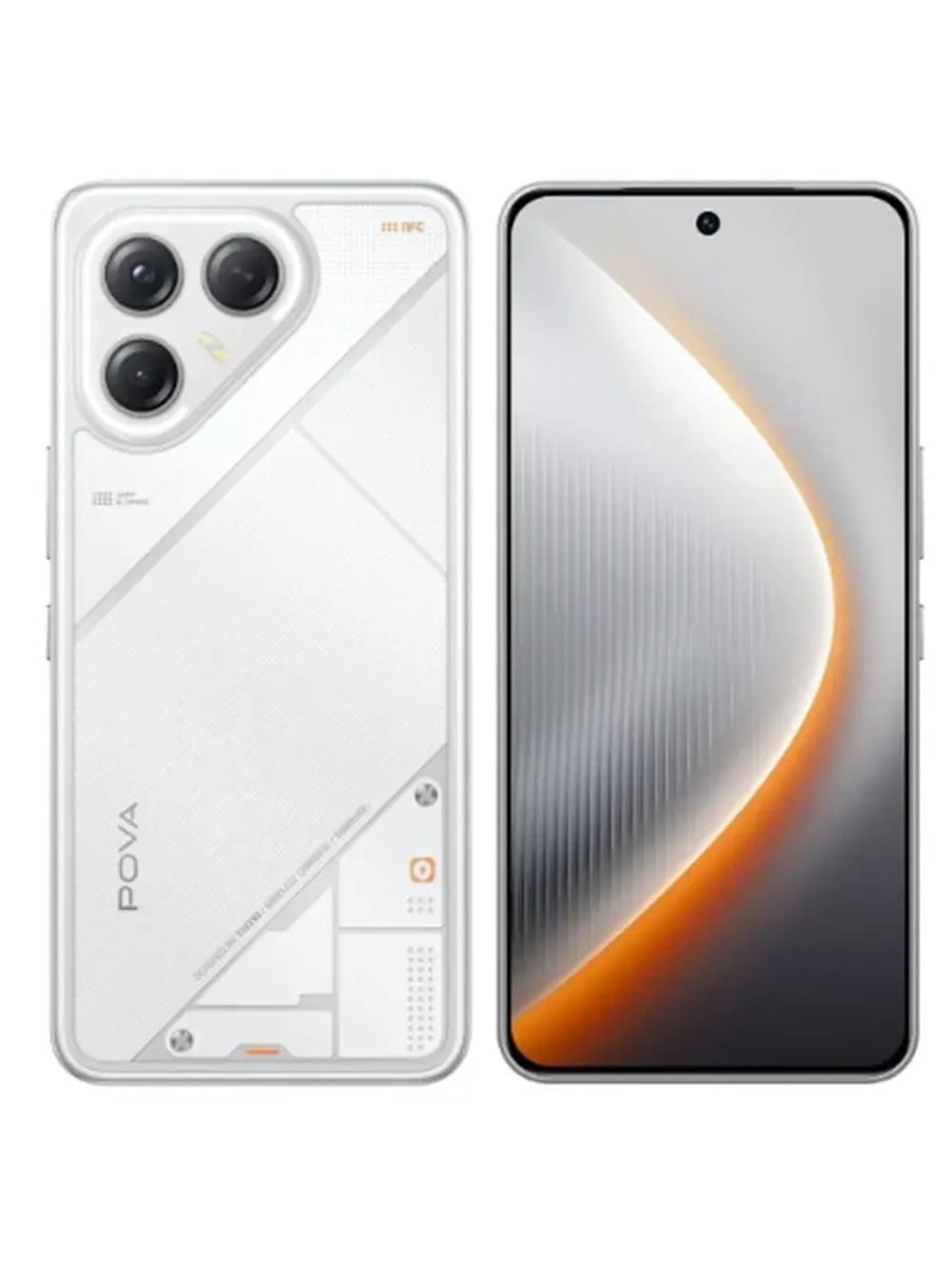 6,67" Смартфон Pova 7 Ultra 5G 12/256 ГБ WHITE