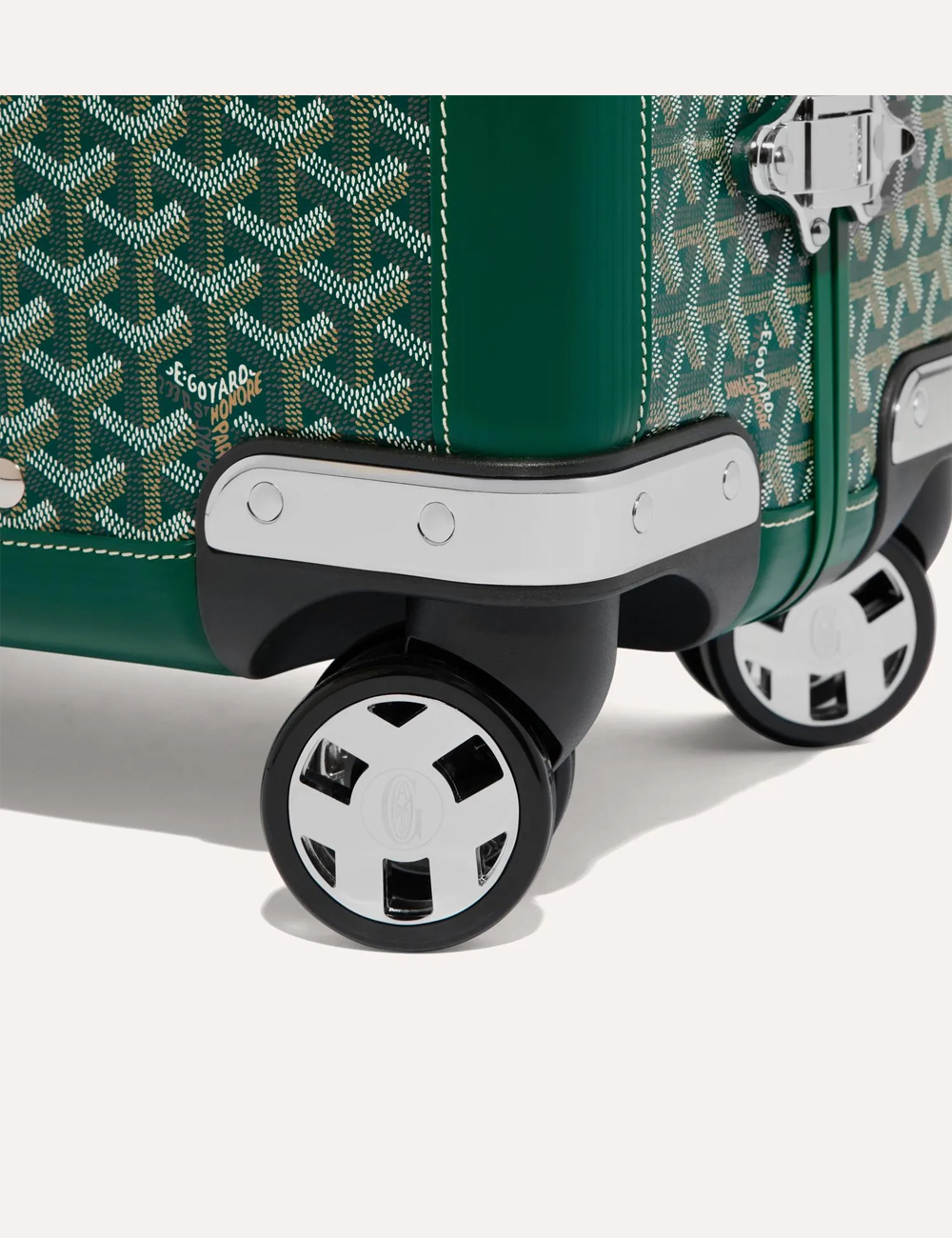 Чемодан Goyard Bourget PM Trolley Case "Green"