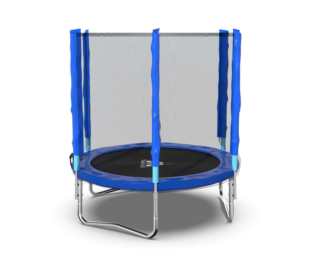 Батут DFC Trampoline Fitness 5 футов (152 см) с внеш. сеткой, син