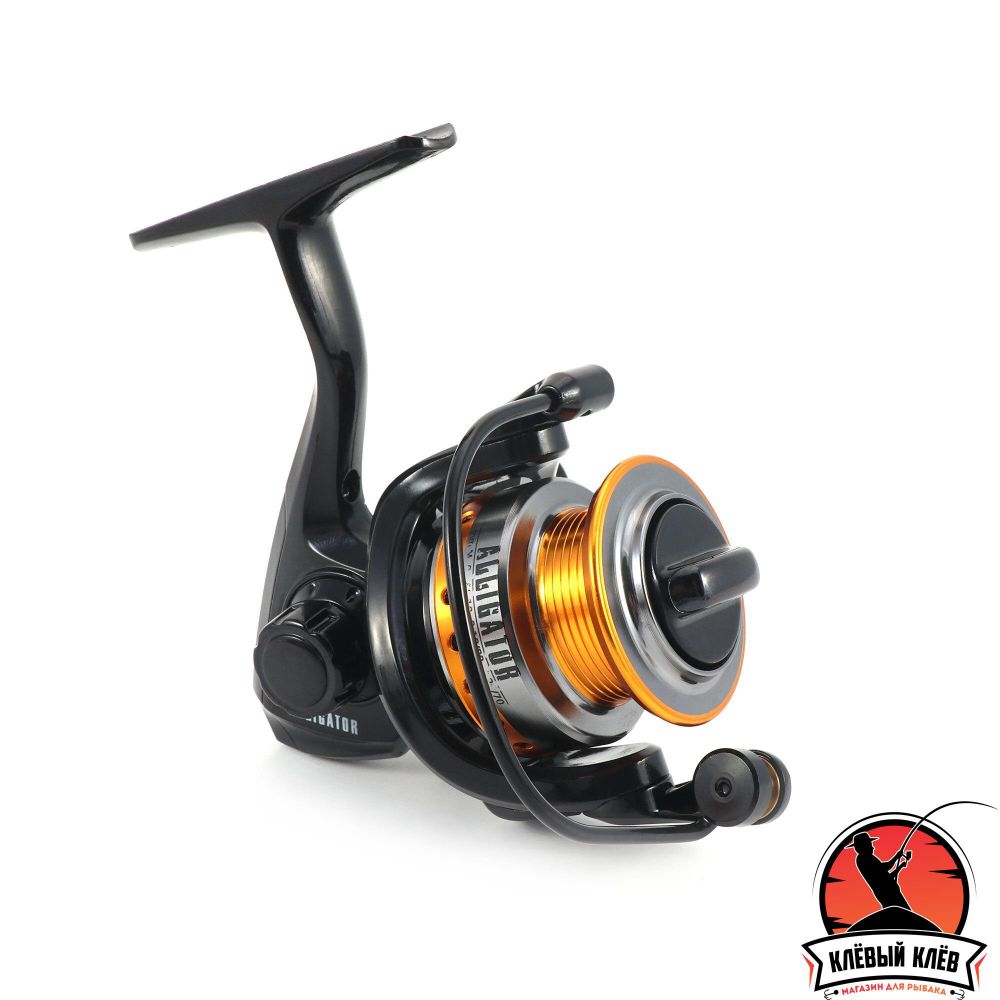 Катушка безынерционная Namazu PRO Alligator NEW AL3000, 5+1 подш., метал. шпуля + запасная графит. ш