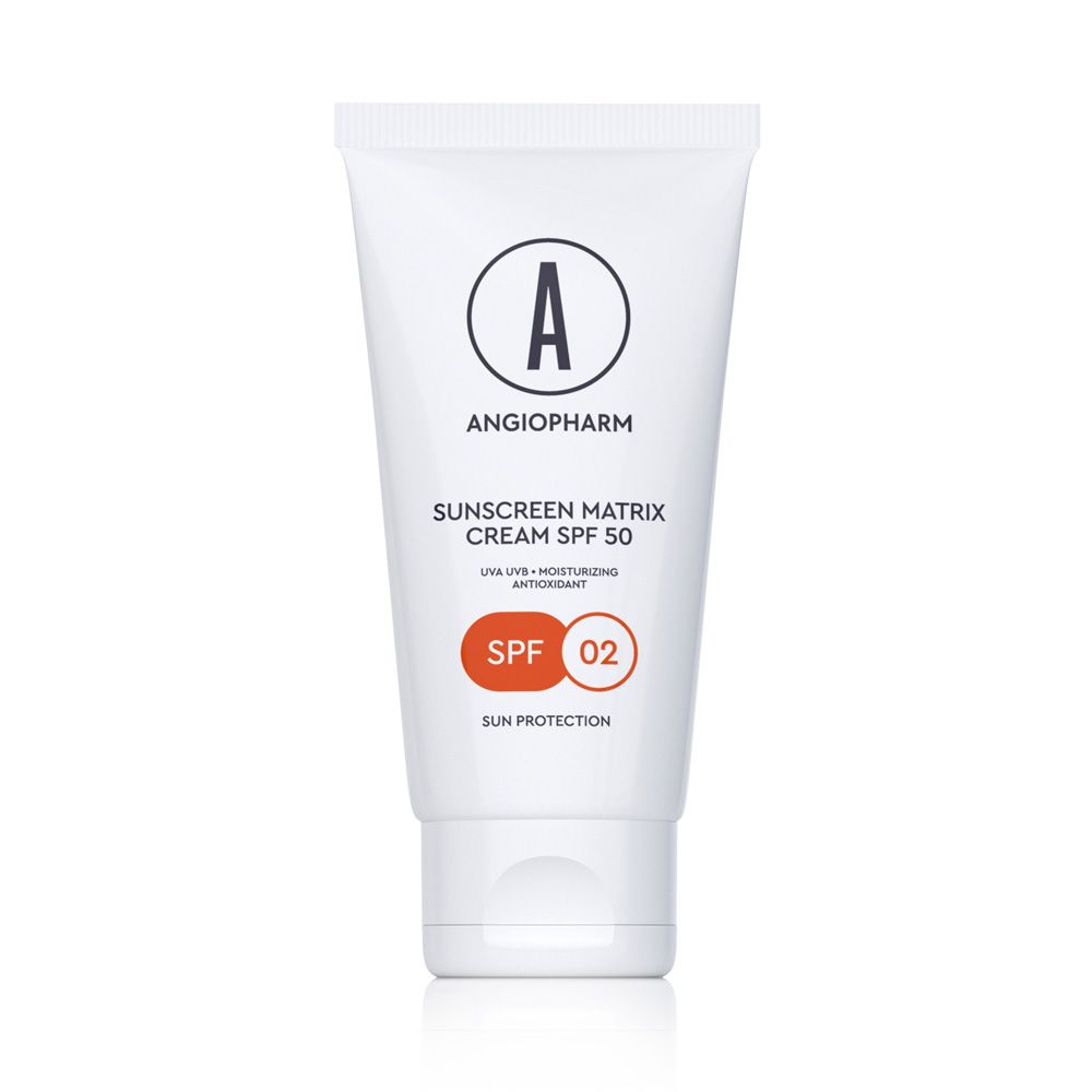 ANGIOPHARM Солнцезащитный крем для лица SPF50