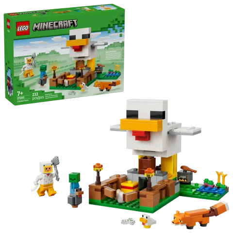 Конструктор LEGO Minecraft 21585 Chicken Farm