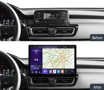 Магнитола для KIA Cerato 4 2018-2024 - Kuberg QY002/KP-13-464-S10 монитор 13" QLED+2K на Android 12, Быстрая, 4G SIM-слот, CarPlay