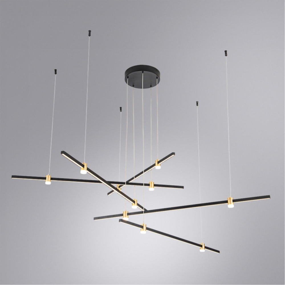 Подвесная светодиодная люстра Arte Lamp ERRAI A2195SP-5BK