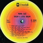 Mama Cass ‎– Dream A Little Dream (США 1974г.)