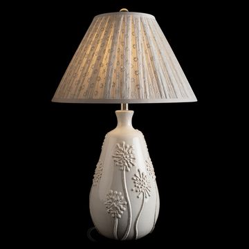 Настольная лампа 1*E27 10496T белый Fennel LOFT IT