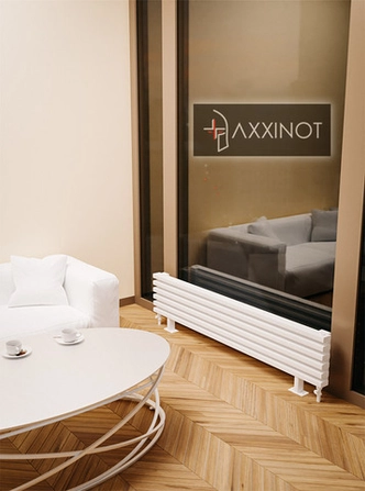 Axxinot Cardea ZN 2000 - напольный трубчатый радиатор шириной 2000 мм