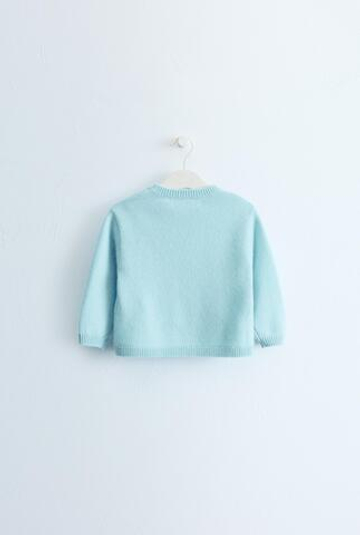 ZARA TIMELESS СВИТЕР ИЗ 100% КАШЕМИРА, НЕБЕСНО-ГОЛУБОЙ