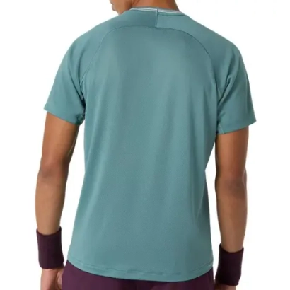 Теннисная футболка Asics Game Short Sleeve - foggy teal