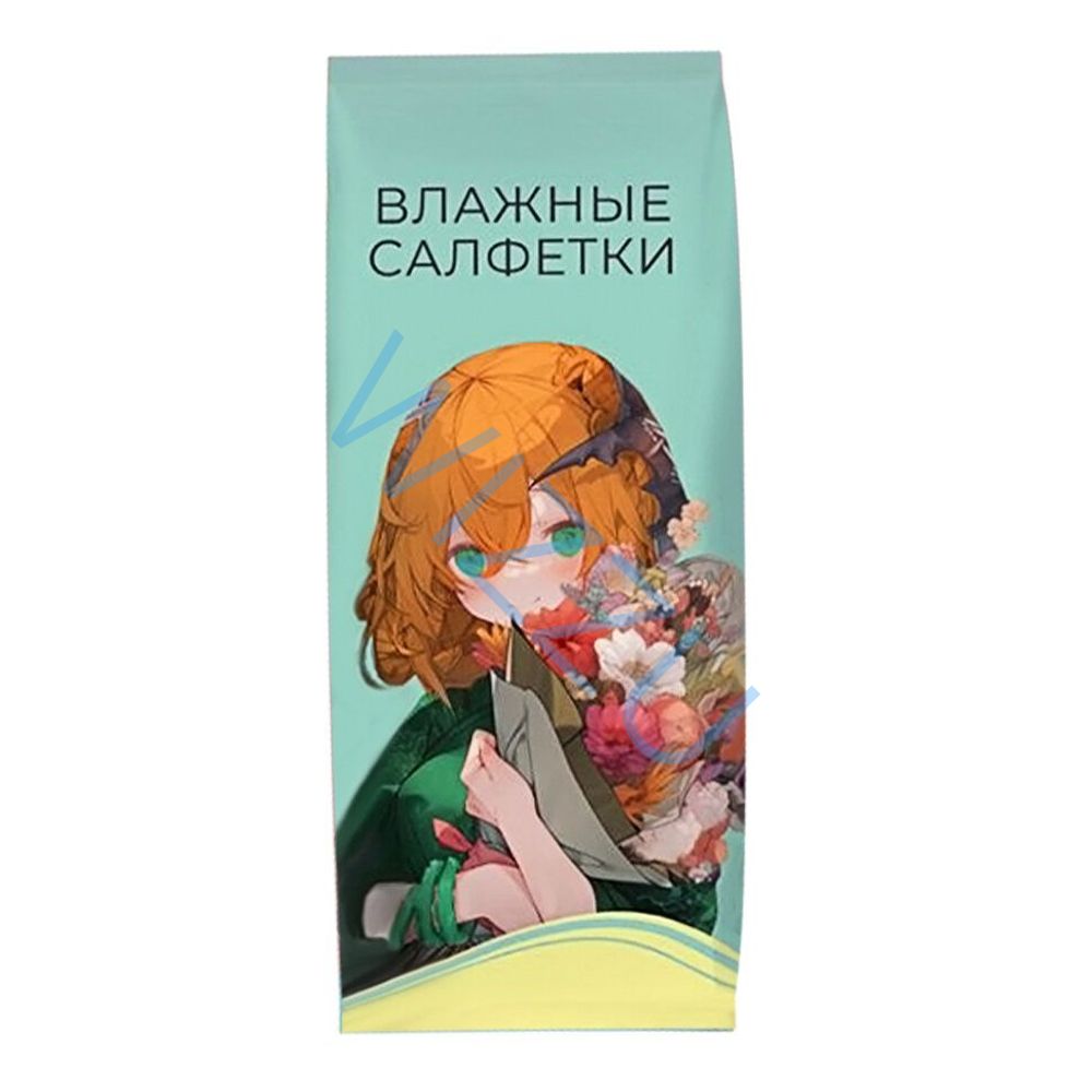 i.Влажные салфетки универсальные Аниме мультипак 8шт. 4/20шт