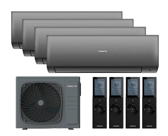 Мульти сплит-система Casarte 4 x CAS25CX1/R3-B / 4U75CM1/R3