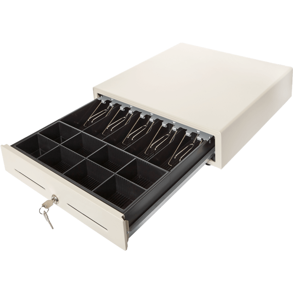 Денежный ящик PayTor MK-410S (Белый, Штрих, арт. MK-410-5111-13W2-1)
