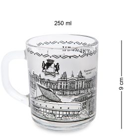 ЯЛ-15-05/1 Кружка «Новосибирск» (стекло)