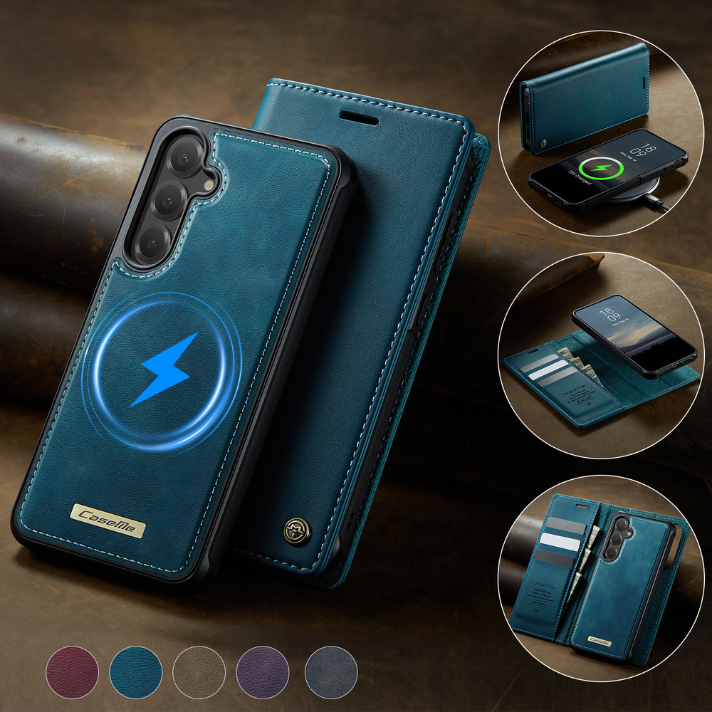 Чехол-кошелек CaseMe 2 in 1 MagSafe Samsung Galaxy S25