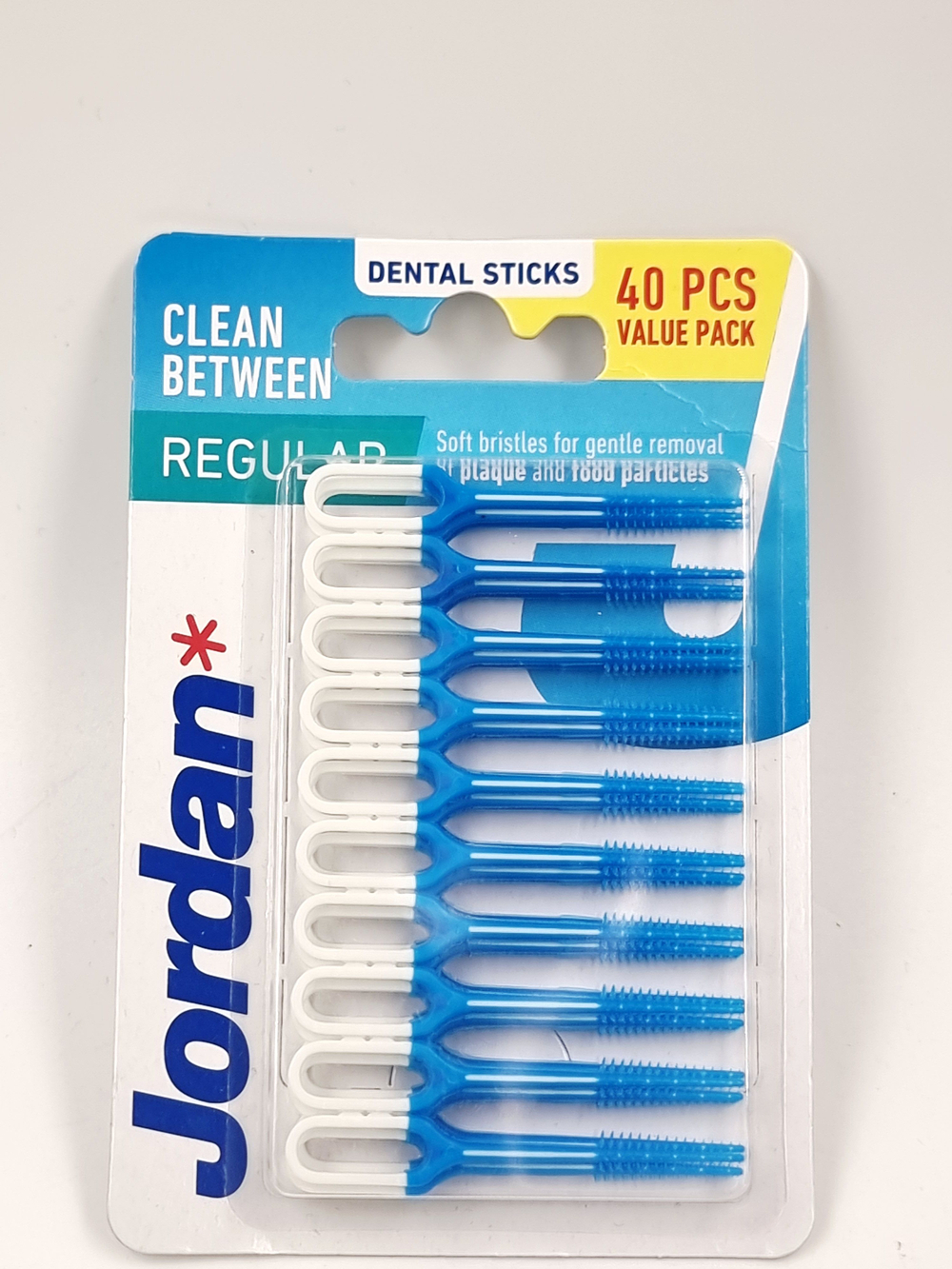 Зубочистка Jordan Clean Between Regular 40 шт. синие