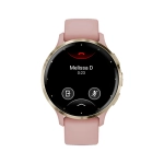 Умные часы Garmin Venu 3S, 41mm, Soft Gold / Dust Rose (010-02785-03)