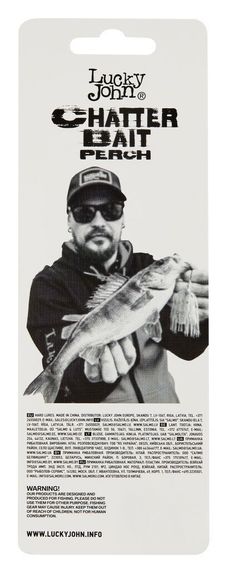 Чаттербейт Lucky John CHATTERBAIT PERCH 18.0г 006