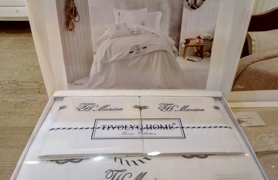 Постельное белье ANCORA NAKISLI  deluxe TIVOLYO HOME Турция