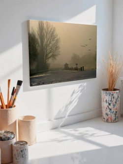 Картина на стену 40 X 50 Зимний пейзаж