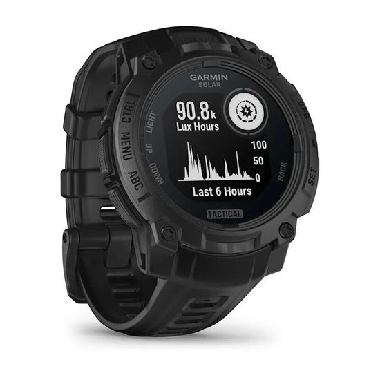 Умные часы Garmin Instinct 3 Solar Tactical 45 mm Black