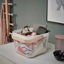 IKEA RISATORP  (ИКЕА РИСАТОРП)  -  Корзина - белая 25x26x18 см