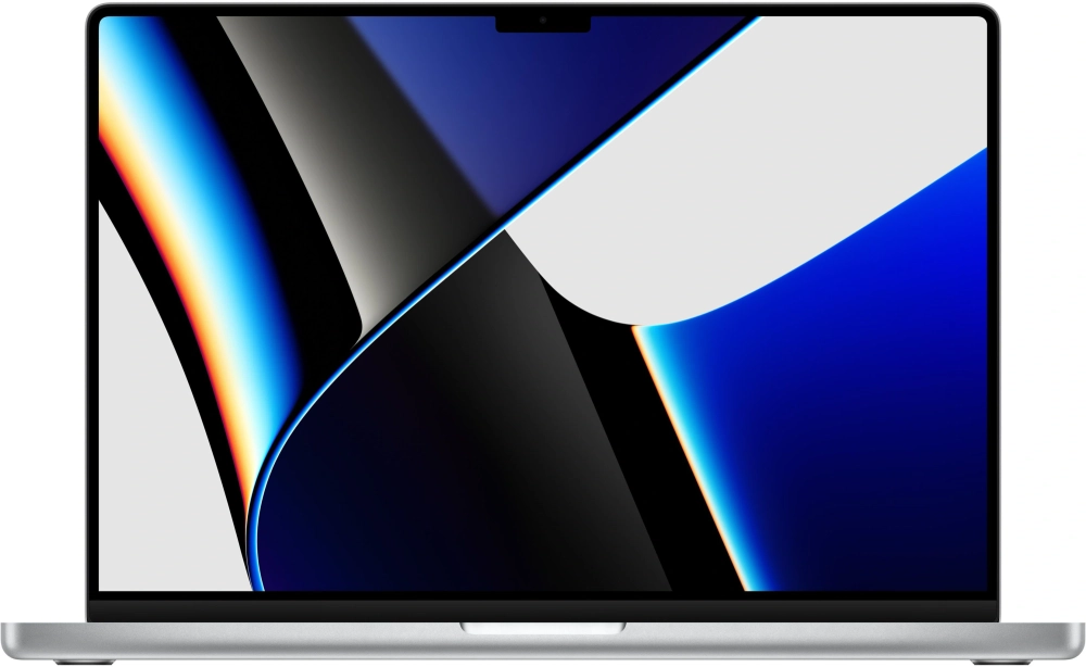 Ноутбук Apple MacBook Pro A2485 M1 Pro 10 core 16Gb SSD1Tb/16 core GPU 16.2" Liquid Retina XDR (3456x2234) macOS silver WiFi BT Cam (MK1F3RU/A)