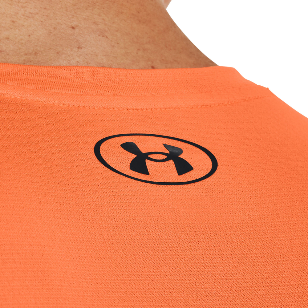 Мужское теннисное поло Under Armour Tech Vent T-Shirt Men - Orange