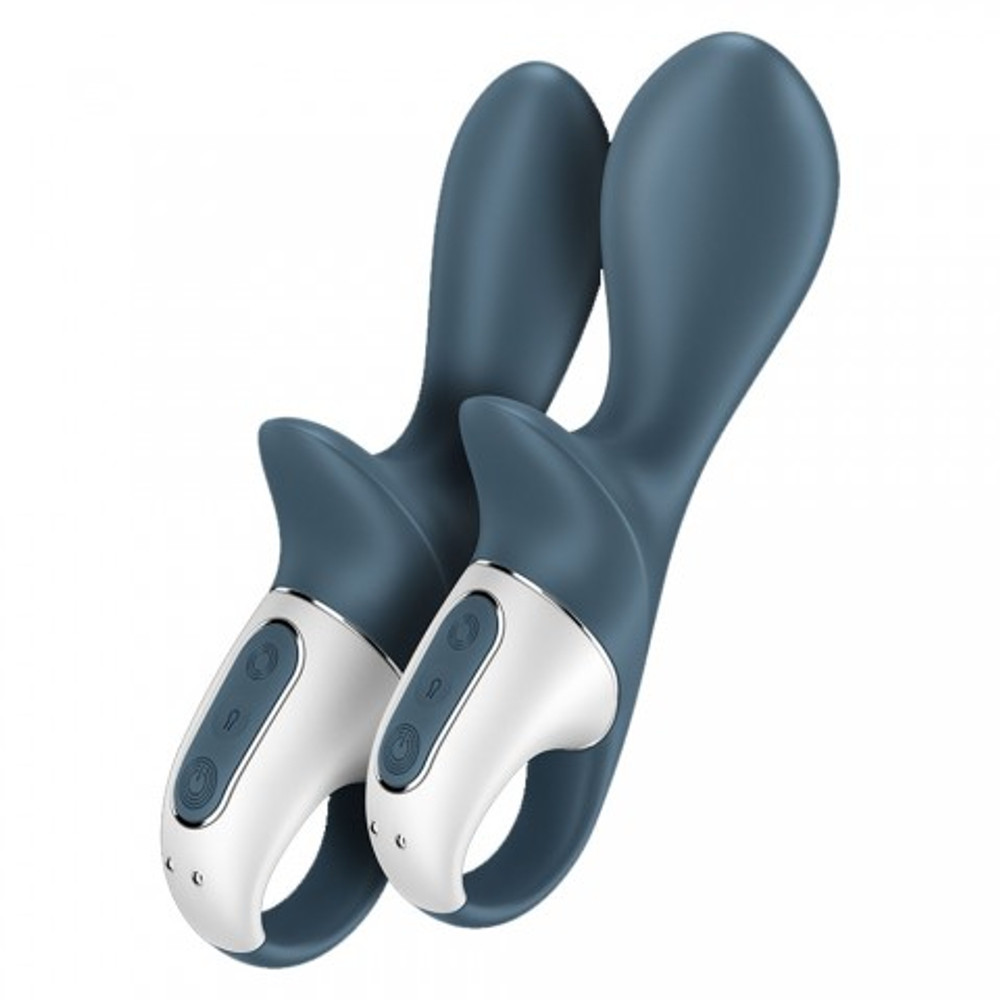 Надувной анальный вибратор Satisfyer Air Pump Booty 2