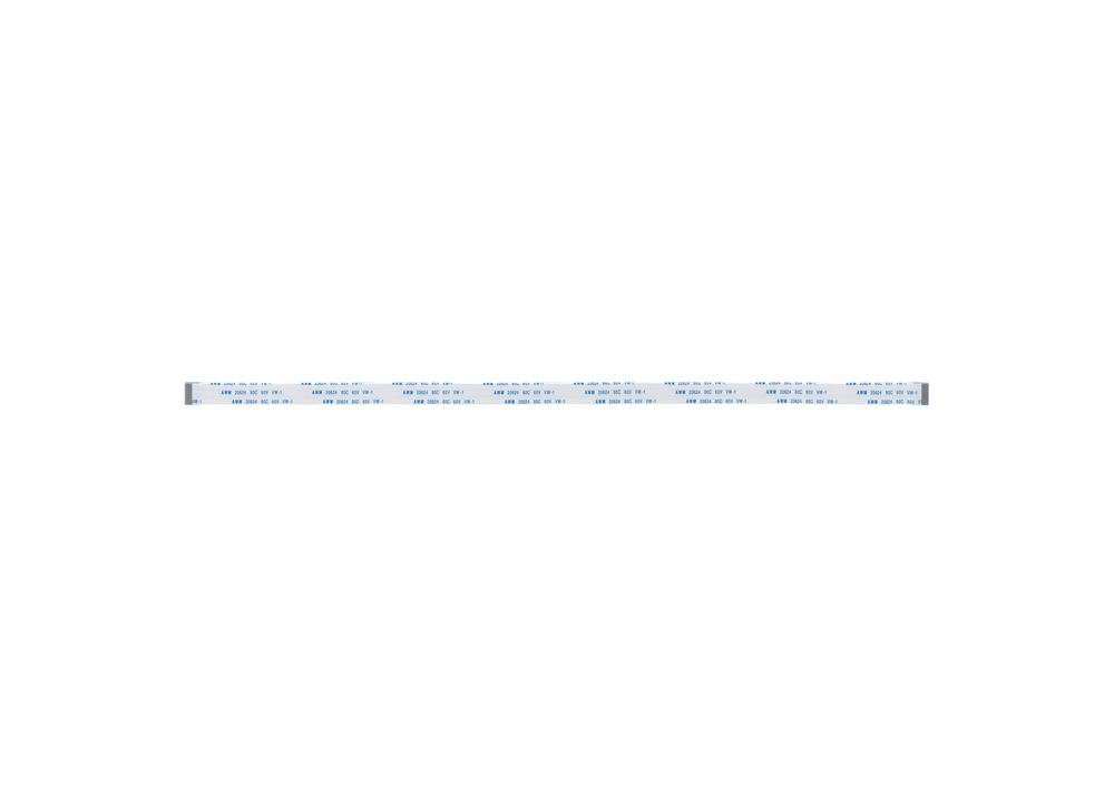 Шлейф 16 pin, 10 см, шаг 0.5 мм FFC, прямой А