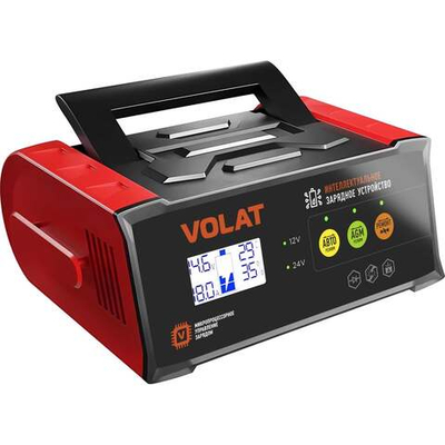 Зарядное устройство VOLAT VT-BCMC1224-619N 12/24V 25A AGM GEL WET
