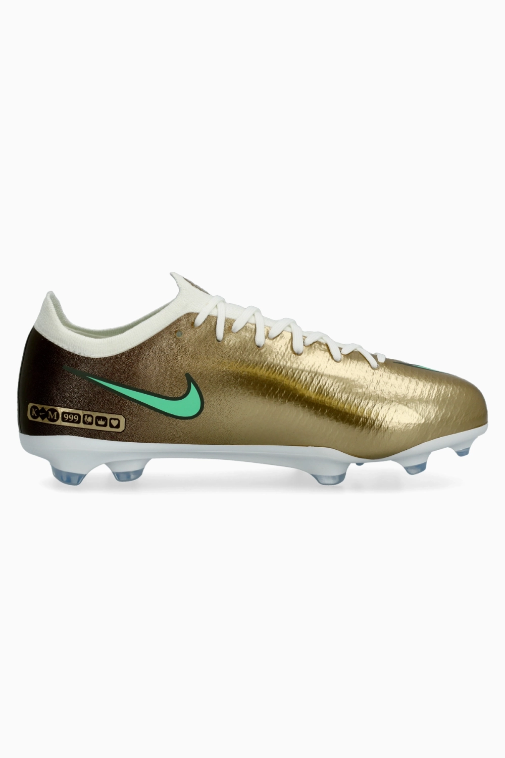 Бутсы Nike Zoom Mercurial Vapor 17 Pro Mbappe FG Junior - золотой