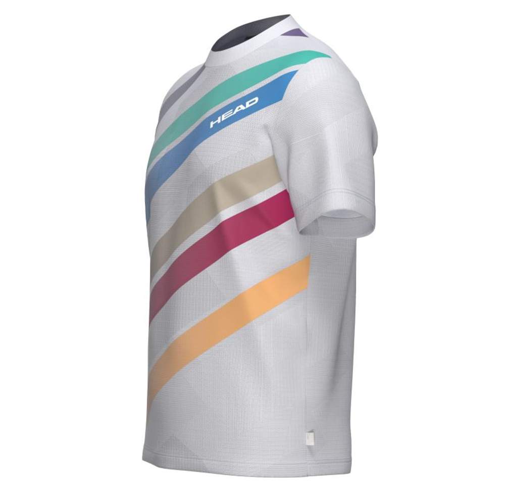 Мужская футболка Head Pro - white/print