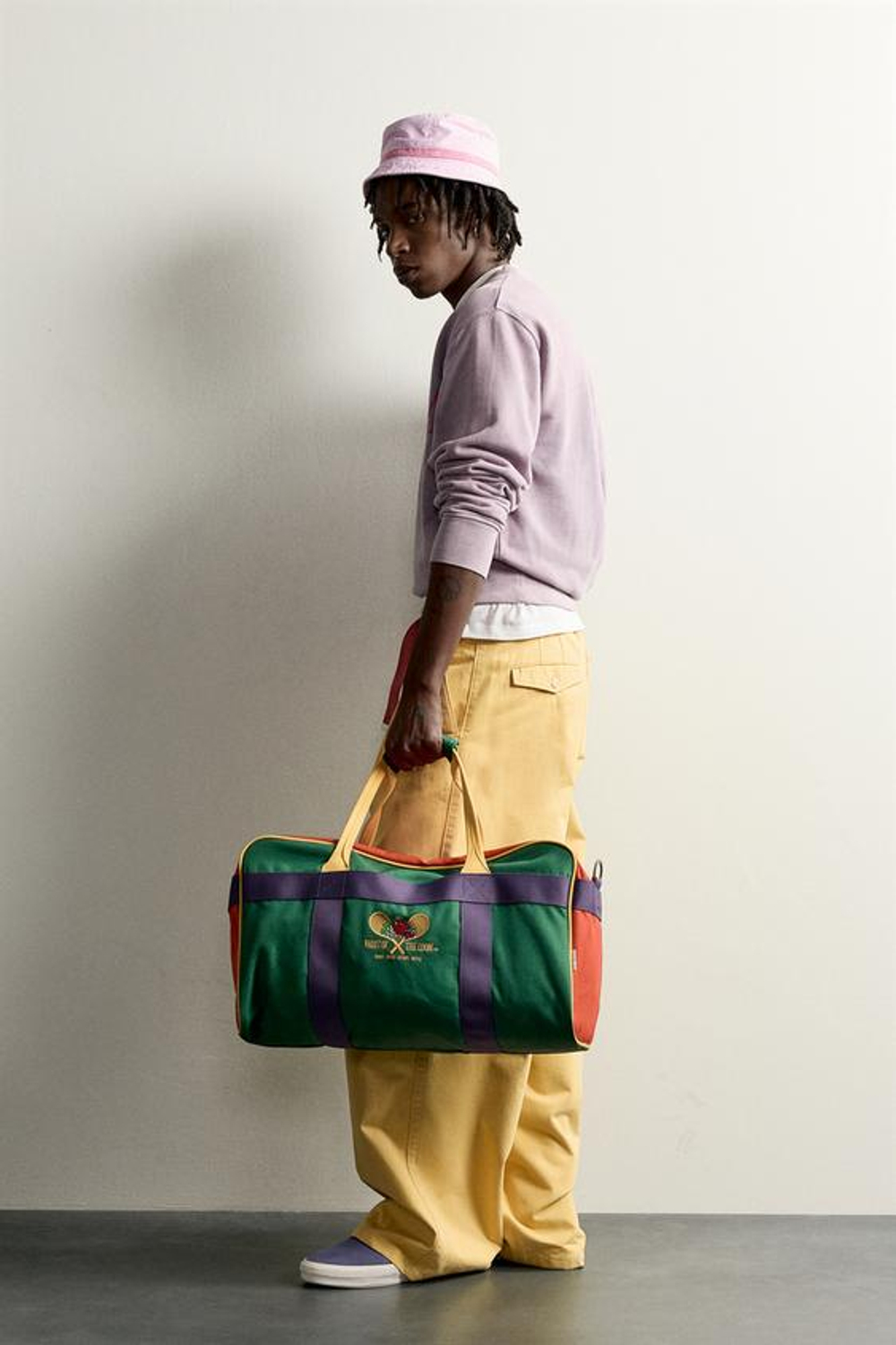 ZARA - FRUIT OF THE LOOM™ ТОЛСТОВКА С ПРИНТОМ, СИРЕНЕВЫЙ