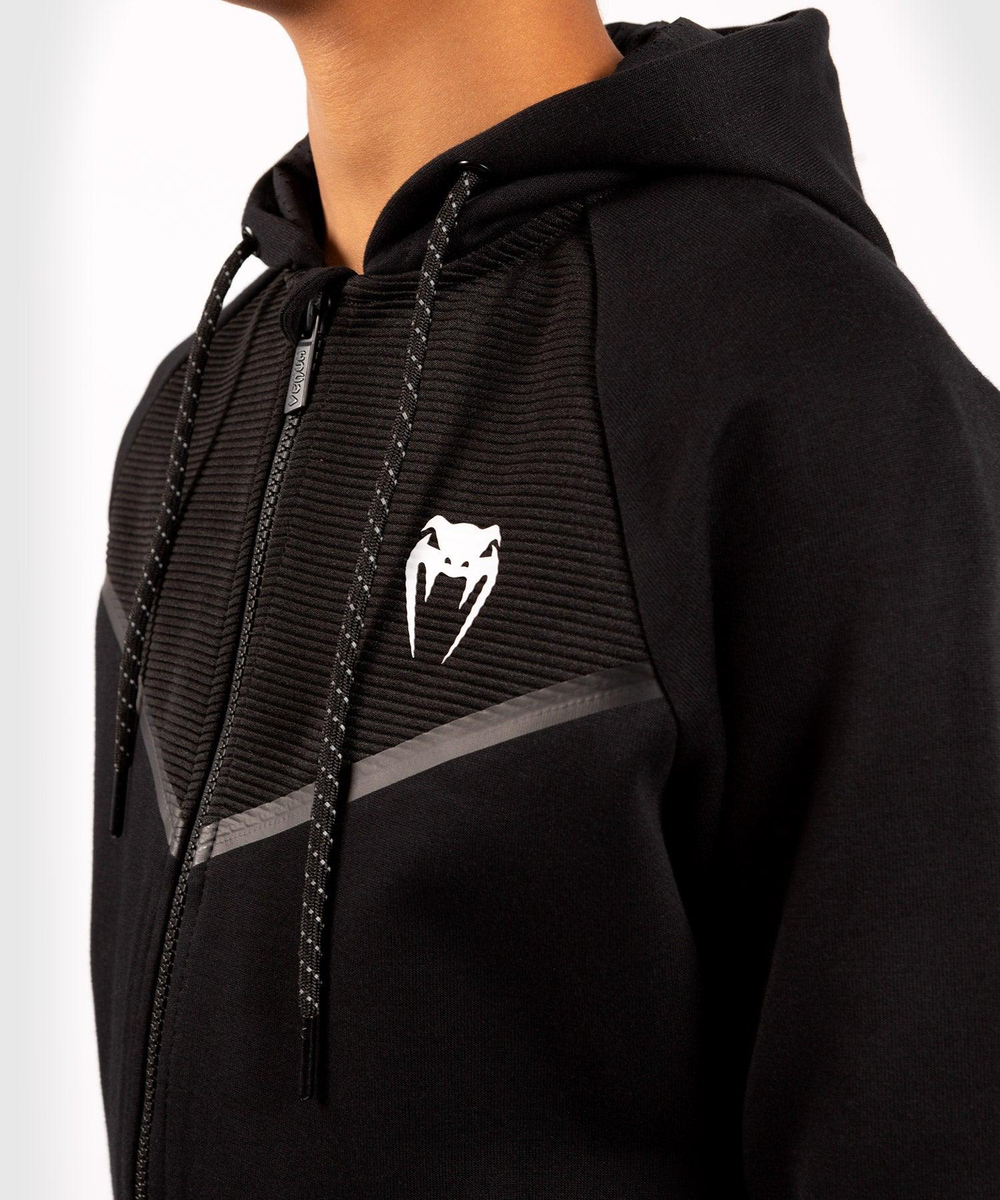 Перчатки ММА Venum Midnight Fury Black/Grey/Silver
