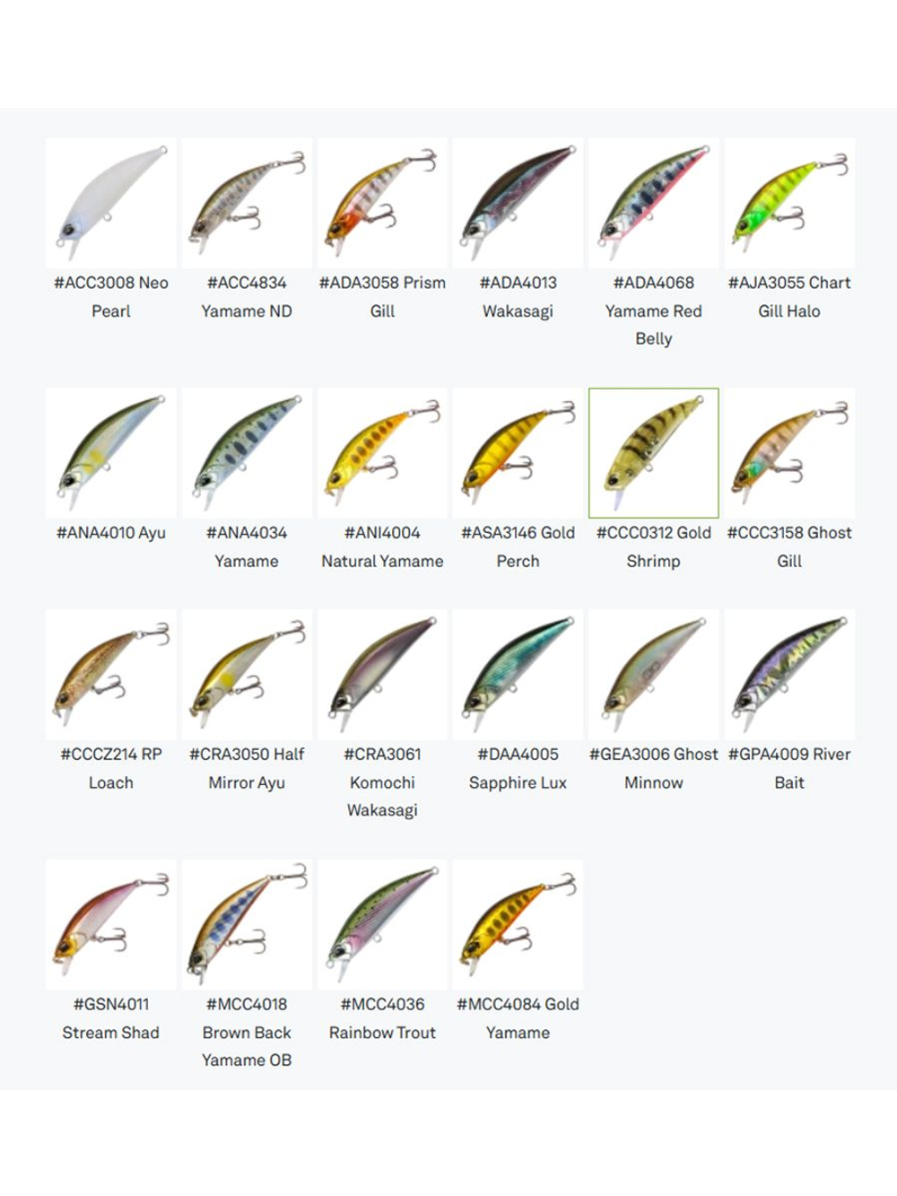 Воблер DUO Spearhead Ryuki 50 F, MCC4018 Brown Back Yamame OB
