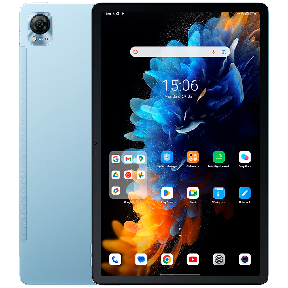Планшет Blackview Mega 1, 11.5", Wi-Fi + LTE, 8/256GB, Sky Blue (Голубой)