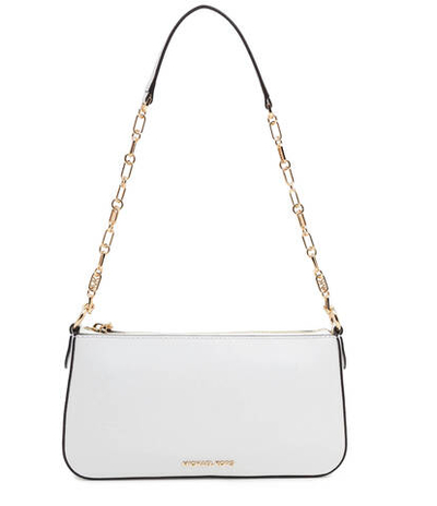 Кожаная Наплечная сумка Michael Kors - белый(32H3G8EW6L)