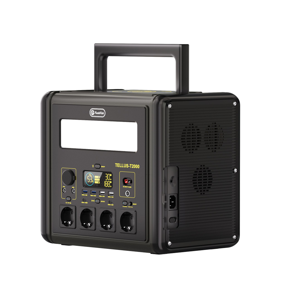 Электростанция портативная 1536WH 480000mAh 2000W Flashfish TELLUS-T2000