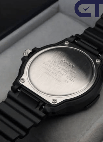 CASIO MRW-200H-3B — спортивные аналоговые часы с вращающимся безелем
