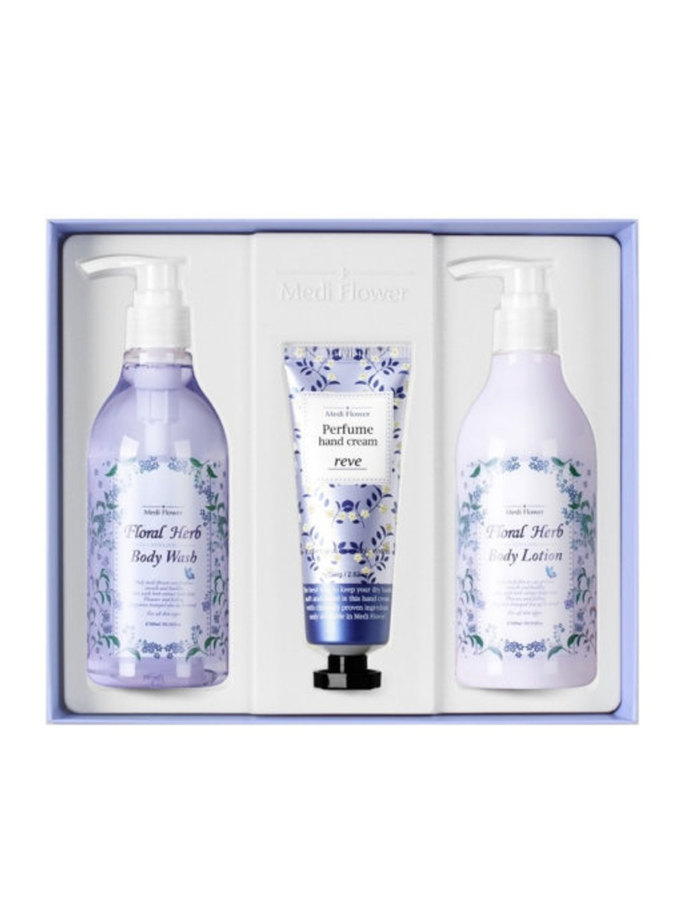 Набор для ухода за телом "Цветы и травы" MEDI FLOWER Body Care Set Floral Herb