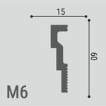 Молдинг XPS POLYMER М 6 60/15