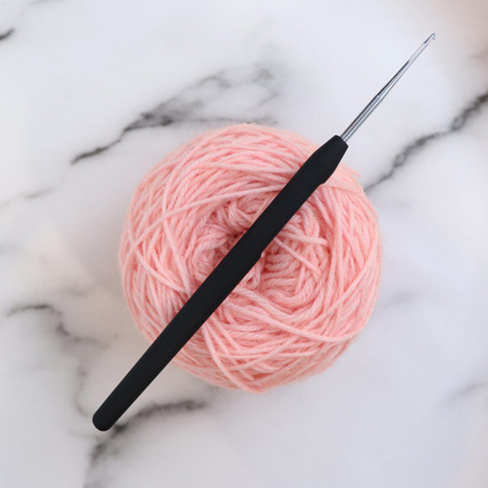 Крючок для вязания стальной Stell Knit Pro