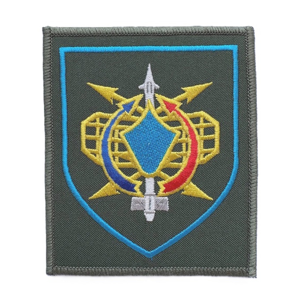 Шеврон 336 Радиотехнического полка (РТВ) оливковый фон