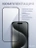 Стекло защитное закаленное для iPhone 15 Pro 6.1" Full Screen FG-25 черное