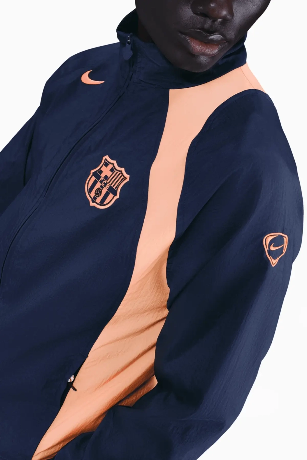 Куртка Nike FC Barcelona 25/26 Total 90 Track - темно-синий