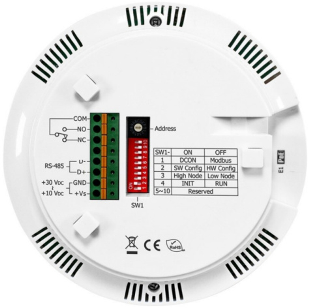 Датчик температуры и влажности ICP DAS CL-210-E CR
