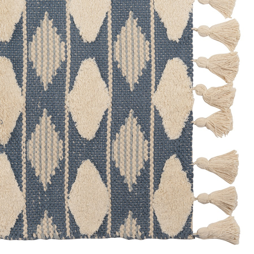 Ковер 160х230 Tkano  Ethnic Argyle синий