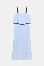 КОМБИНИРОВАННОЕ ПЛАТЬЕ МИДИ — ZARA